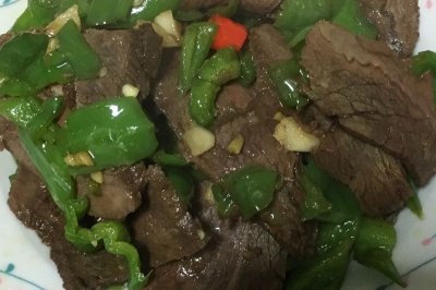 青椒炒牛肉