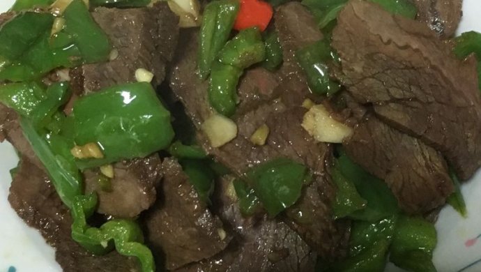 青椒炒牛肉