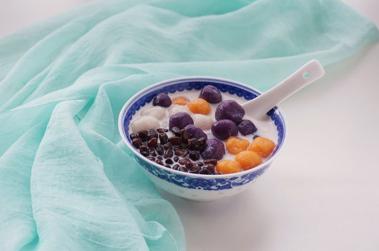 牛奶红豆芋圆的做法