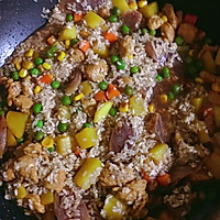 腊肠焖饭的做法图解5