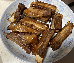 蜜汁烤排骨的做法