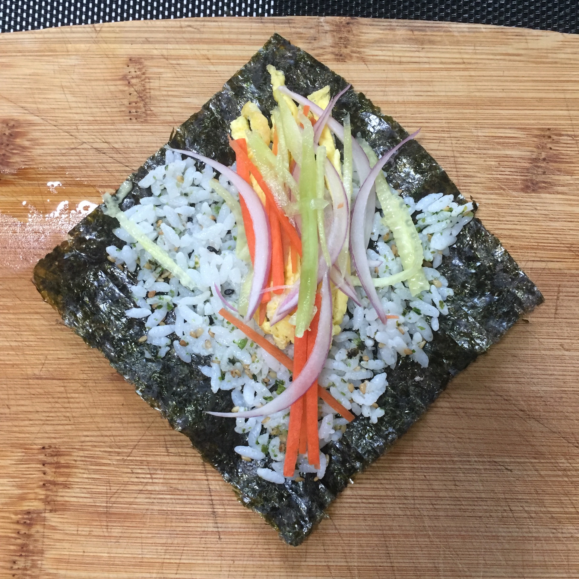 紫菜寿司卷怎么做_紫菜寿司卷的做法视频_豆果美食