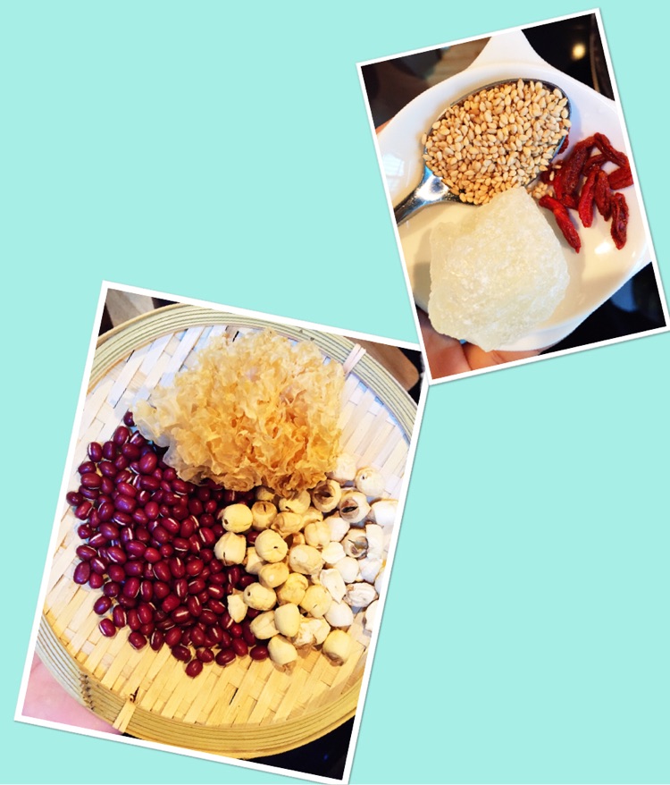 #九阳豆浆机#红豆莲子银耳糊的做法图解1