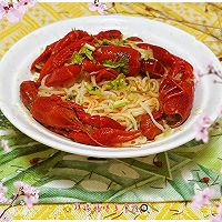 山姆品质小龙虾麻辣红油燃面的做法图解9