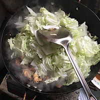 白菜百叶结炖肉的做法图解7