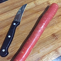 萝卜花蛋炒饭的做法图解1
