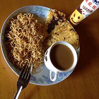鸡蛋米饭饼的做法图解6