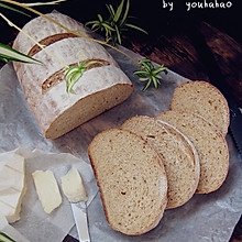 淳朴的乡村面包---黑麦胚芽面包