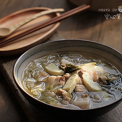 大喜大牛肉粉试用之二【雪菜白肉土豆粉】