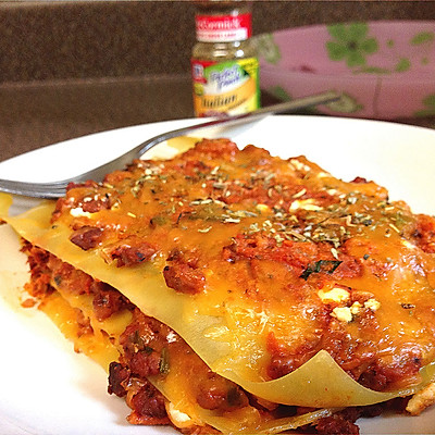 意式经典——蘑菇肉酱千层面 Lasagna