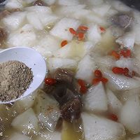 #冬季滋补花样吃法#清炖白萝卜牛肉汤的做法图解11