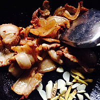 茶树菇干锅五花肉的做法图解5