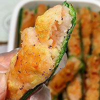 夏季限定～秋葵+虾滑真的巨巨巨好吃的做法图解3