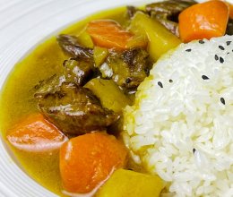 牛肉咖喱饭的做法