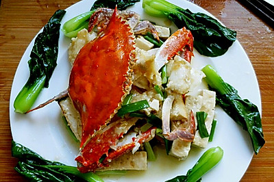 螃蟹吃豆腐