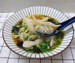 荠菜饺子的做法