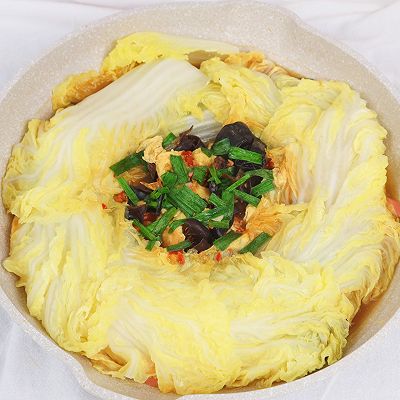 减脂餐‼️花环娃娃菜