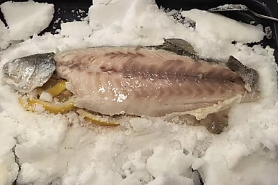 宴客菜--盐焗鱼
