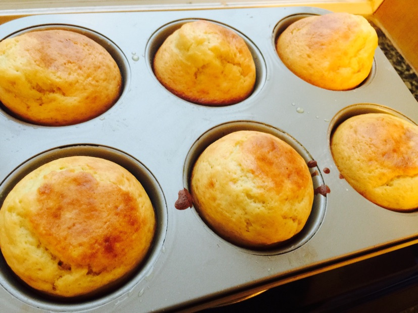香蕉酸奶cupcake for baby（8个）的做法图解10