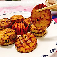 香煎黑椒杏鲍菇 素食鲍鱼的做法图解11