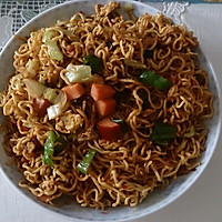 懒人炒方便面的做法图解5