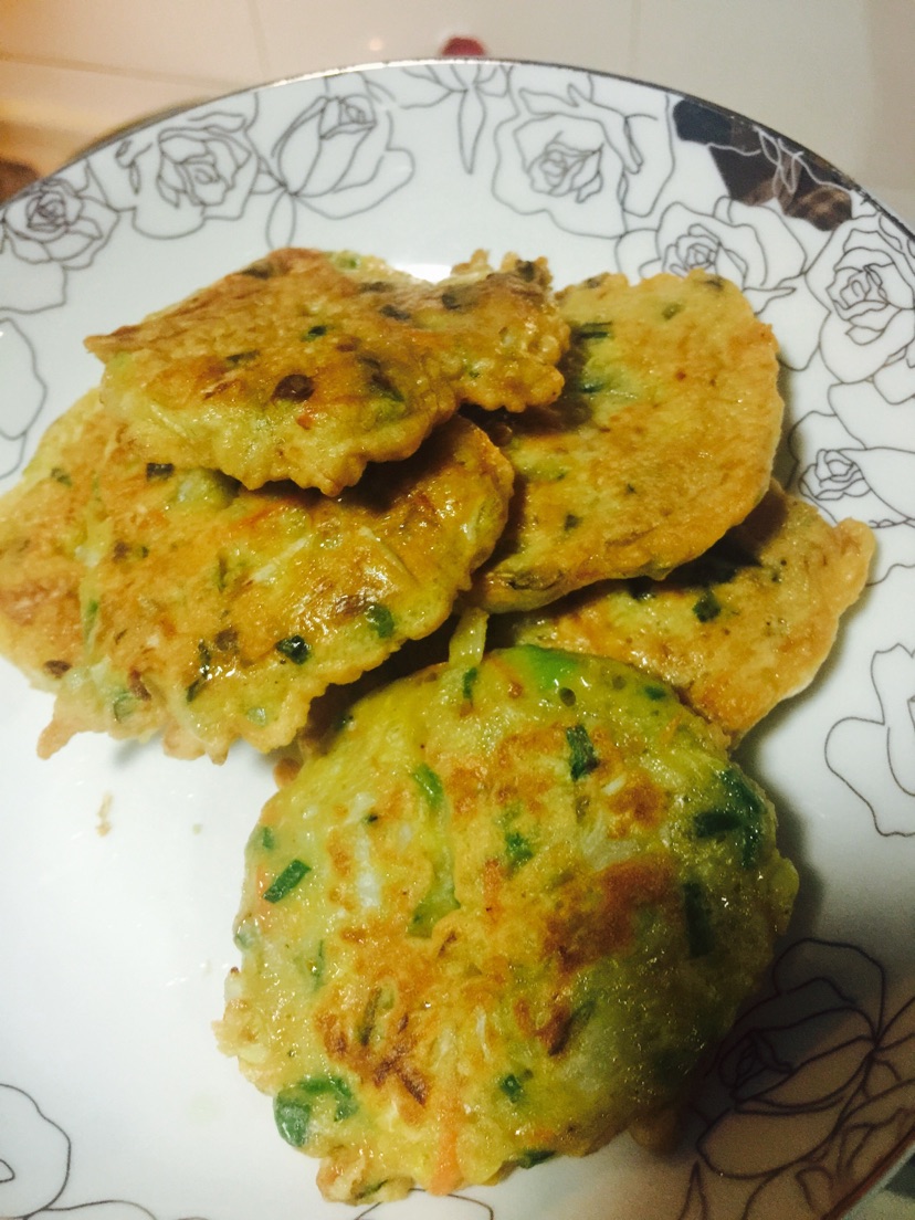 蔬菜小饼的做法图解2