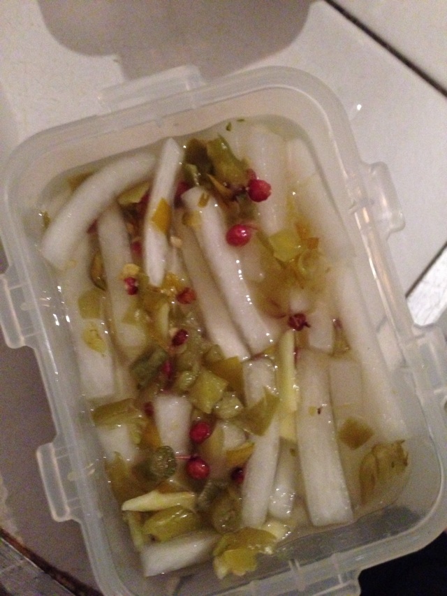 腌萝卜的做法图解3