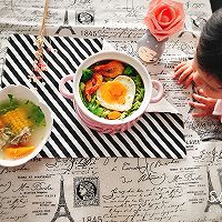 菠菜鸡蛋排骨汤手擀面的做法图解13