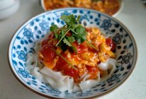 #刘畊宏女孩减脂饮食#番茄鸡蛋打卤面的做法