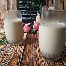 自制红豆奶茶
