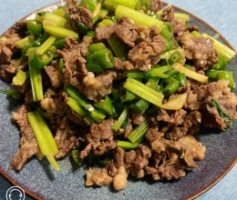 小炒牛肉的做法