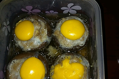 蒸香菇鹌鹑蛋（又名:冬日暖阳）