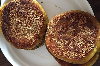 香煎蔓越莓南瓜饼