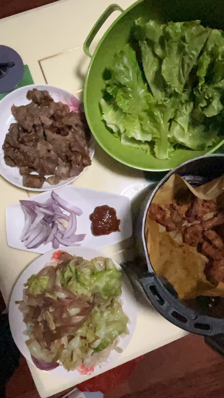 香煎梅花肉—露营餐食好选择的做法