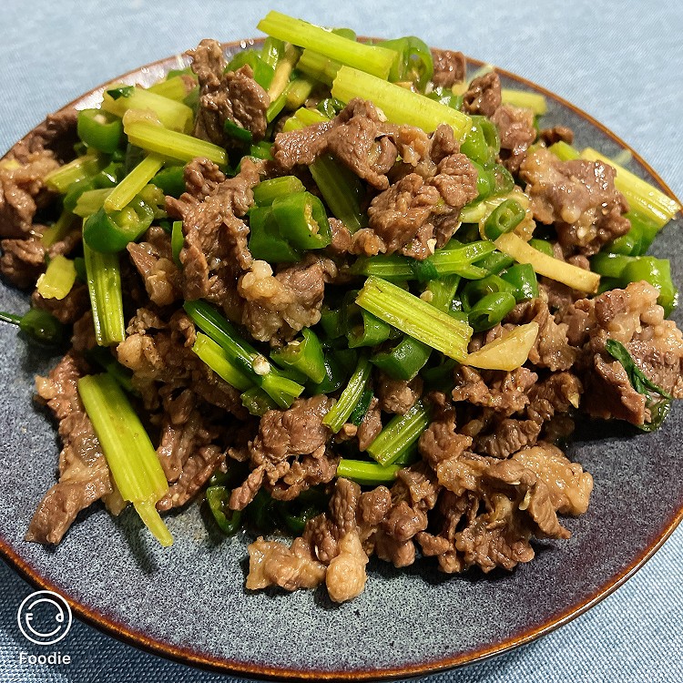 小炒牛肉的做法