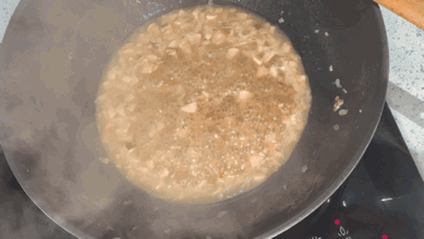 牛汤佐赤松茸芝士燕麦烩饭 - 减脂期可以放心吃的主食的做法图解11