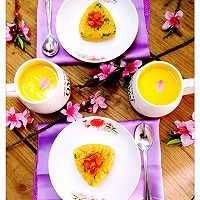 蛋黄沙炒饭#浪漫樱花季##爱的晚餐#的做法图解10