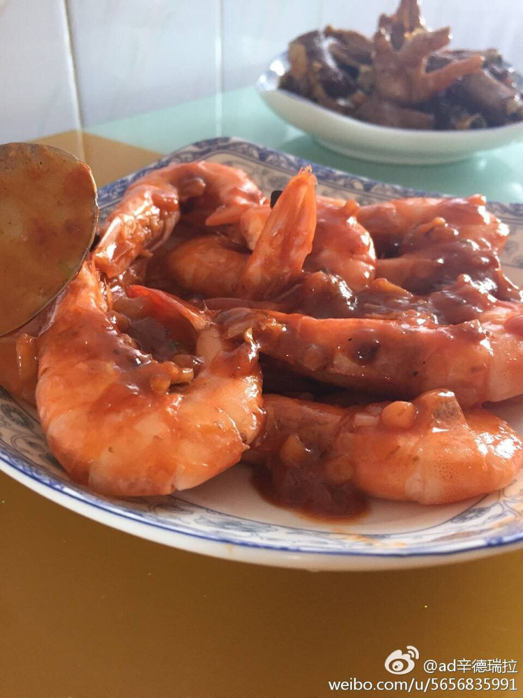 番茄大虾的做法