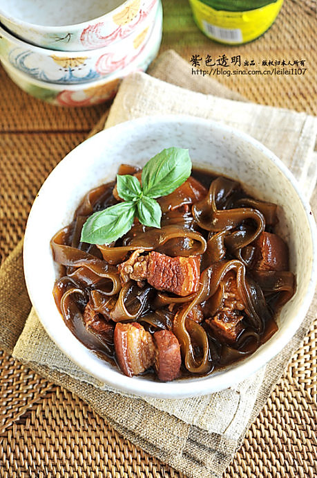 猪肉炖粉条的做法