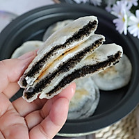 香甜软糯的黑芝麻红糖糯米饼的做法图解13