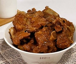 #肉食主义#酱焖大骨的做法