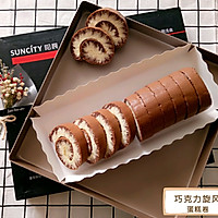 巧克力旋风蛋糕卷的做法图解10