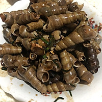 辣炒钉螺的做法图解5