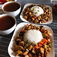 青豆饭➕宫保鸡丁的做法图解6