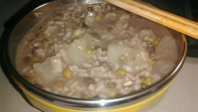 香瓜绿豆粥