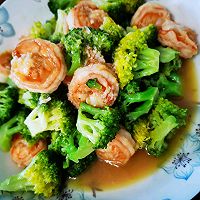 ❤️西蓝花炒虾仁的做法图解1