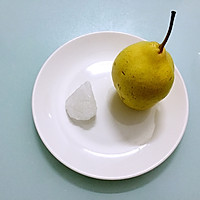 冰糖炖雪梨#柏翠辅食节-健康食疗#的做法图解1