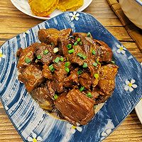 #东古滋味 幸福百味#可以干掉一大盆米饭的家常红烧牛腩的做法图解9