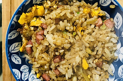 家常火腿蛋炒饭