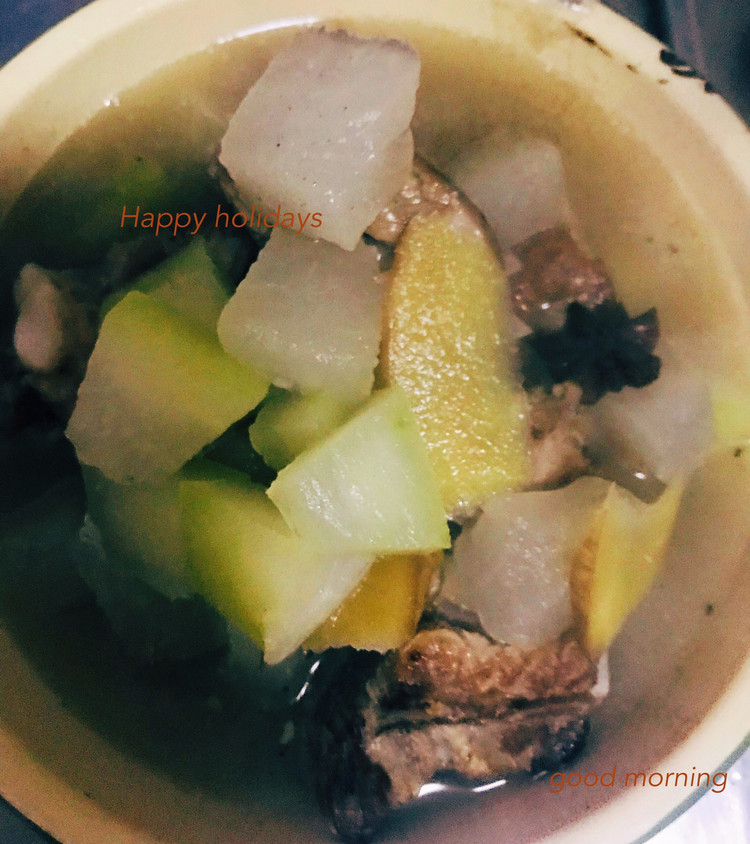 简易菜谱-冬瓜排骨汤的做法